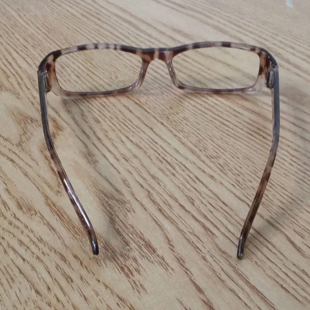 New Women’s Blue light Animal Print Glasses One size